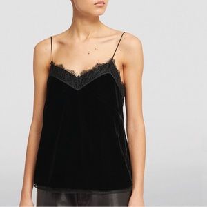 Black Lace Cami Top